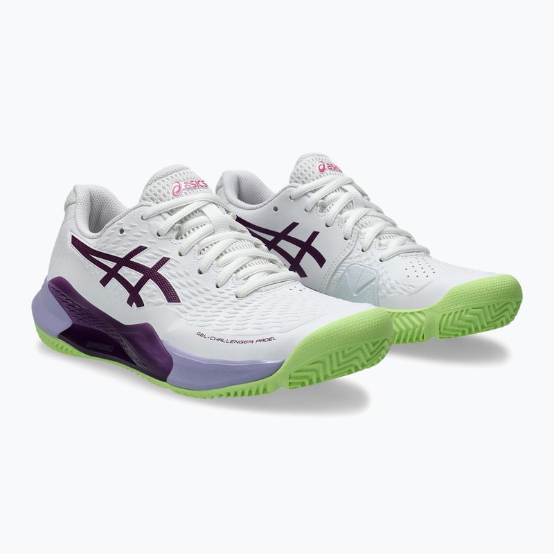 Încălțăminte de padel pentru femei ASICS Gel-Challenger 14 white/deep mauve 10