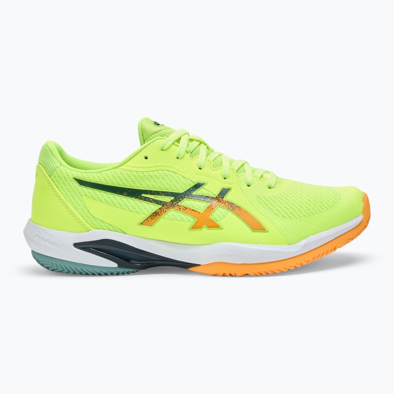 Încălțăminte de padel pentru bărbați ASICS Solution Swift FF 2 safety yellow/stadium orange 2