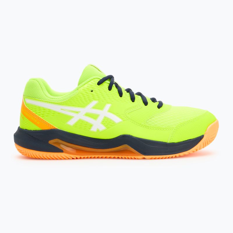 Încălțăminte de padel pentru bărbați ASICS Gel-Dedicate 8 safety yellow/white 2