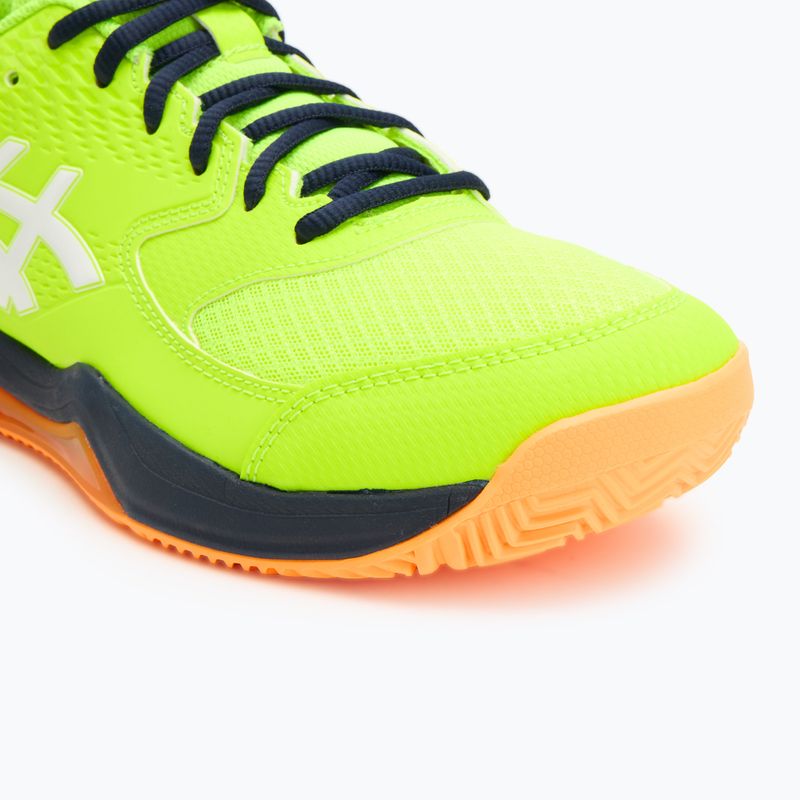 Încălțăminte de padel pentru bărbați ASICS Gel-Dedicate 8 safety yellow/white 7