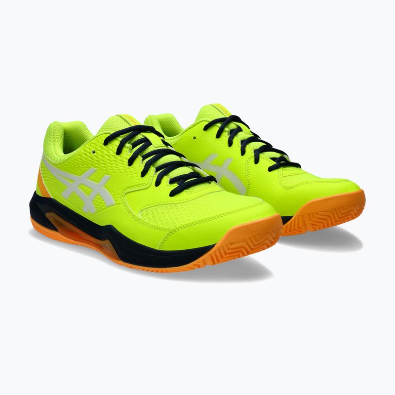 Încălțăminte de padel pentru bărbați ASICS Gel-Dedicate 8 safety yellow/white 8