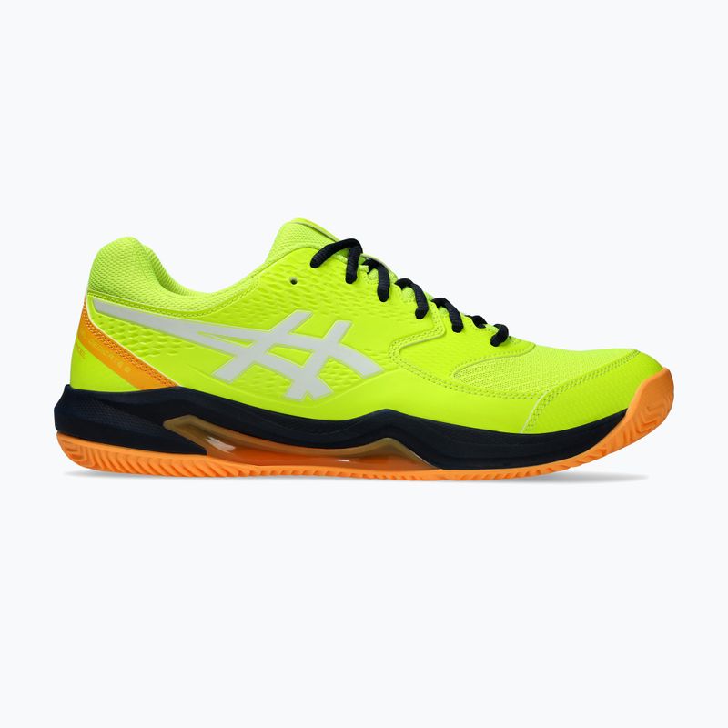 Încălțăminte de padel pentru bărbați ASICS Gel-Dedicate 8 safety yellow/white 9