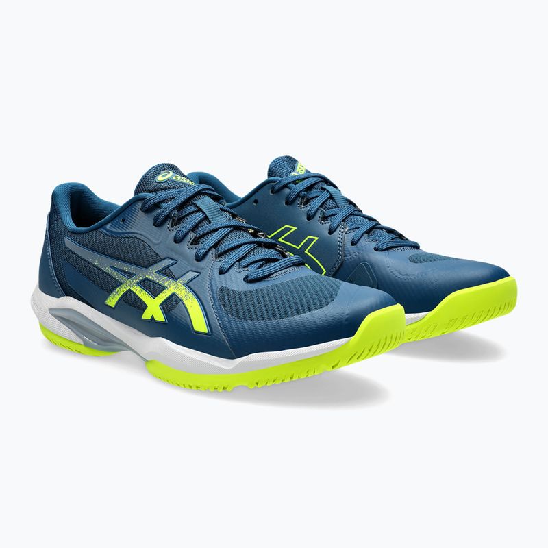 Încălțăminte de tenis pentru bărbați ASICS Solution Swift FF 2 mako blue/safety yellow 10