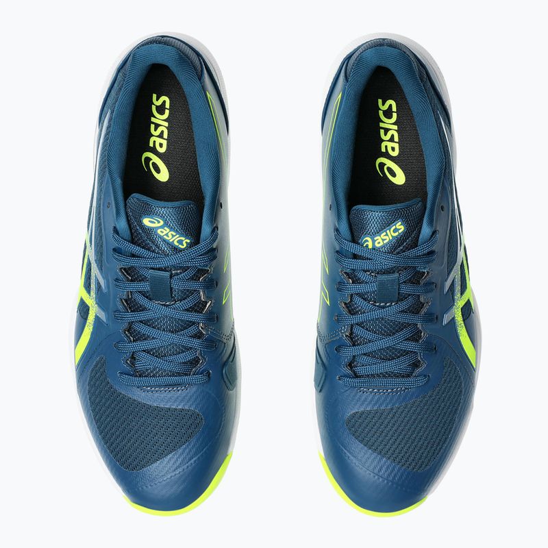 Încălțăminte de tenis pentru bărbați ASICS Solution Swift FF 2 mako blue/safety yellow 12