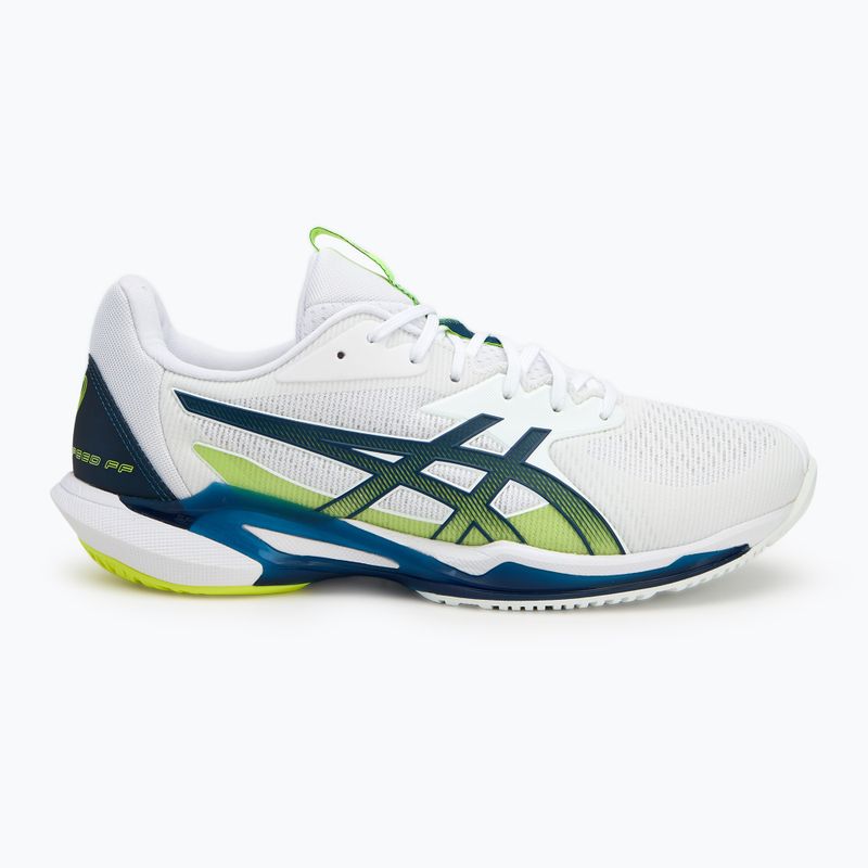 Încălțăminte de tenis pentru bărbați ASICS Solution Speed FF 3 white/mako blue 2