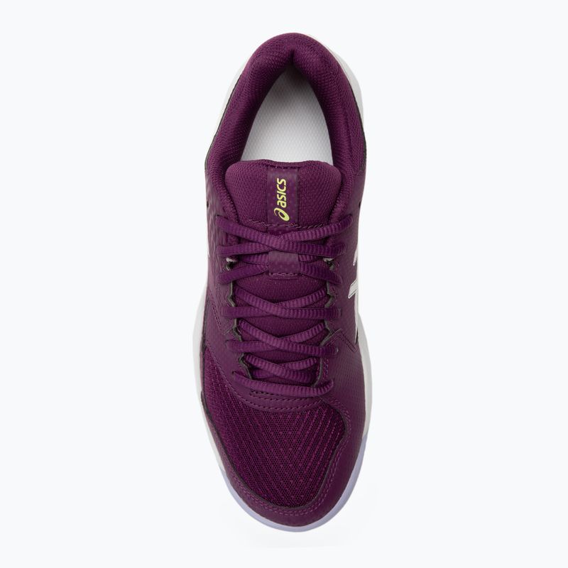 Încălțăminte de padel pentru femei ASICS Gel-Dedicate 8 deep mauve/white 5