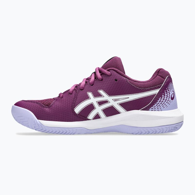 Încălțăminte de padel pentru femei ASICS Gel-Dedicate 8 deep mauve/white 9