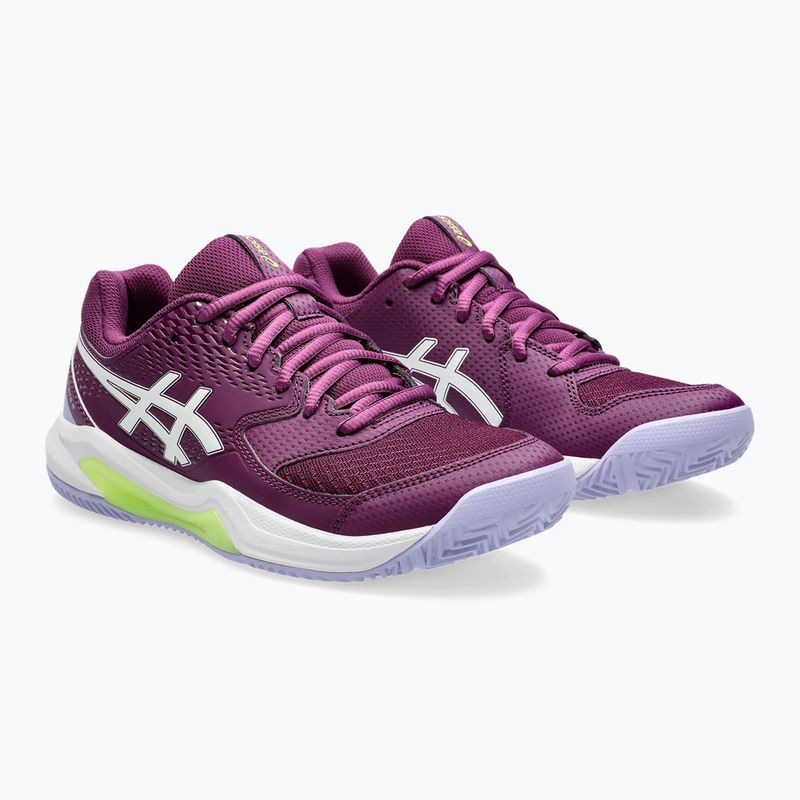 Încălțăminte de padel pentru femei ASICS Gel-Dedicate 8 deep mauve/white 10