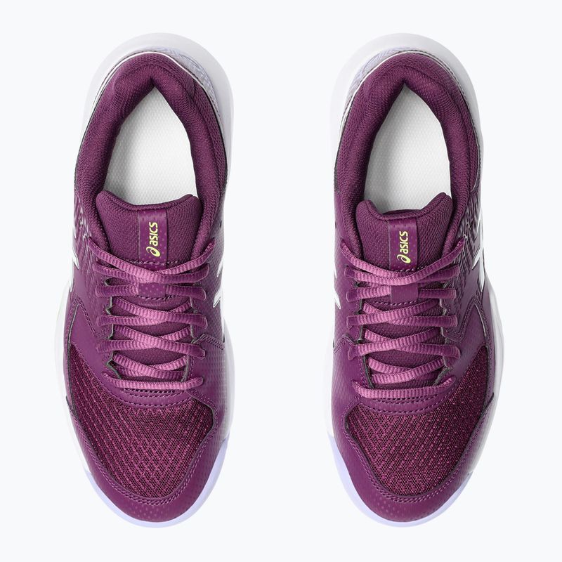 Încălțăminte de padel pentru femei ASICS Gel-Dedicate 8 deep mauve/white 12