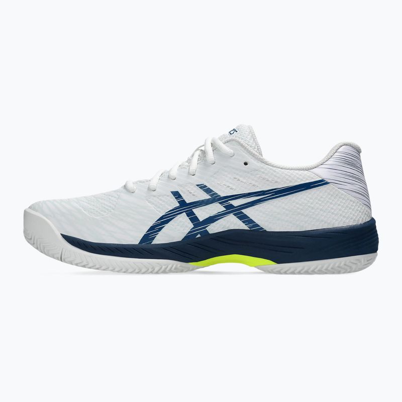 Încălțăminte de tenis pentru bărbați ASICS Gel-Game 9 Clay/OC white/mako blue 9