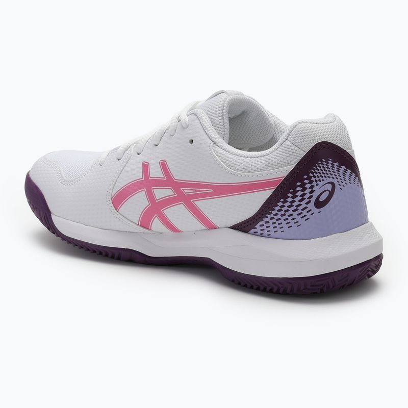 Încălțăminte de padel pentru femei ASICS Gel-Dedicate 8 white/dragon fruit 3