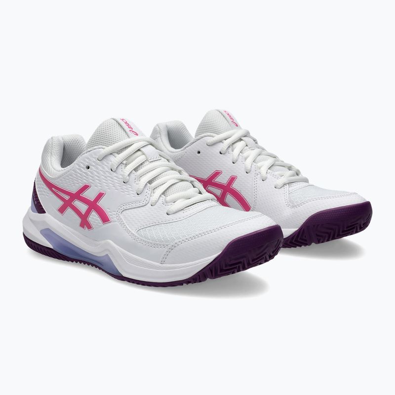 Încălțăminte de padel pentru femei ASICS Gel-Dedicate 8 white/dragon fruit 8