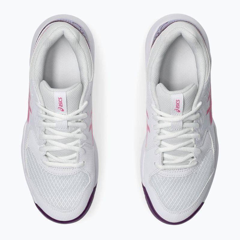 Încălțăminte de padel pentru femei ASICS Gel-Dedicate 8 white/dragon fruit 10