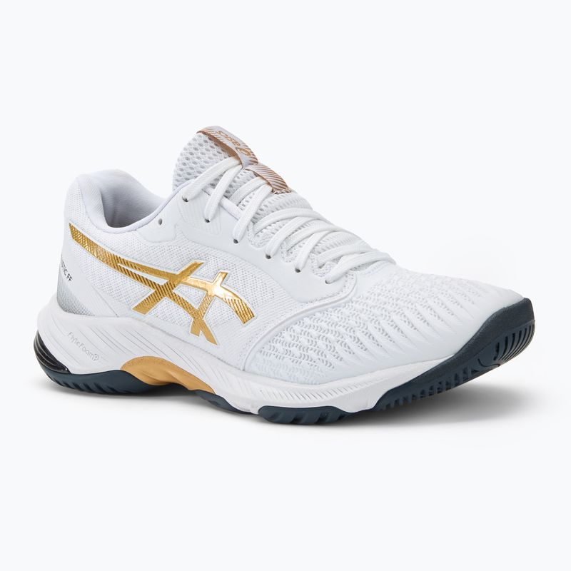 Încălțăminte pentru bărbați  ASICS Netburner Ballistic FF 3 white/pure gold