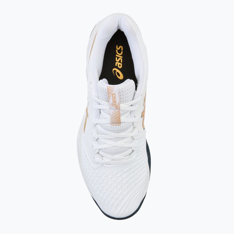 Încălțăminte pentru bărbați  ASICS Netburner Ballistic FF 3 white/pure gold 5