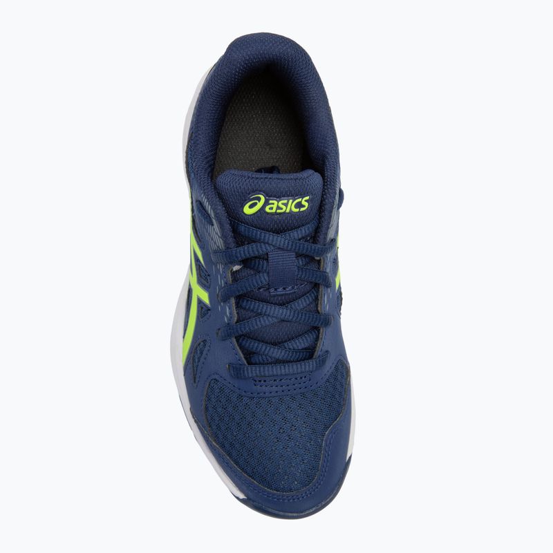 Încălțăminte pentru copii ASICS Upcourt 6 GS blue expanse/safety yellow 5