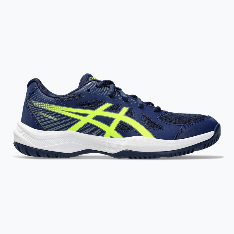 Încălțăminte pentru copii ASICS Upcourt 6 GS blue expanse/safety yellow 8