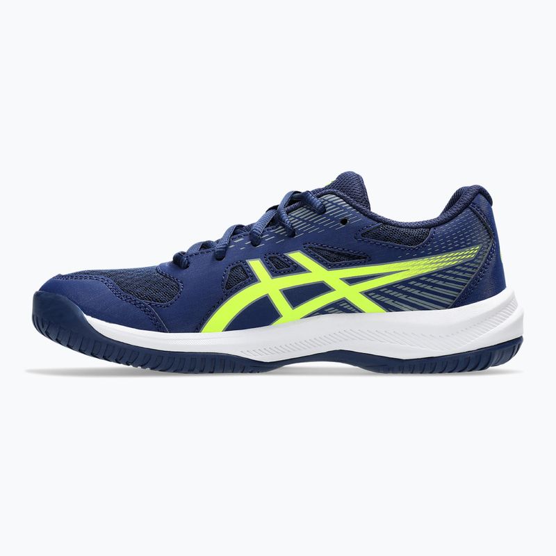 Încălțăminte pentru copii ASICS Upcourt 6 GS blue expanse/safety yellow 9