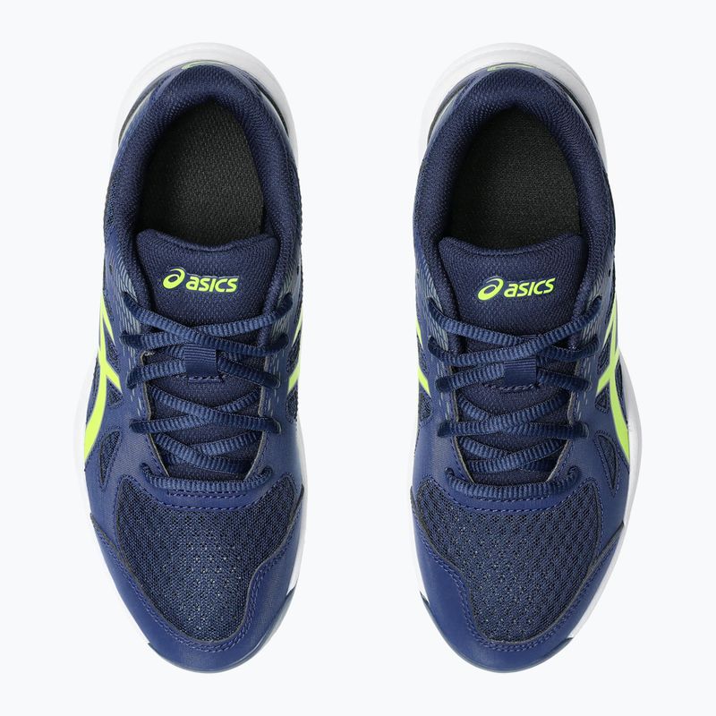 Încălțăminte pentru copii ASICS Upcourt 6 GS blue expanse/safety yellow 12