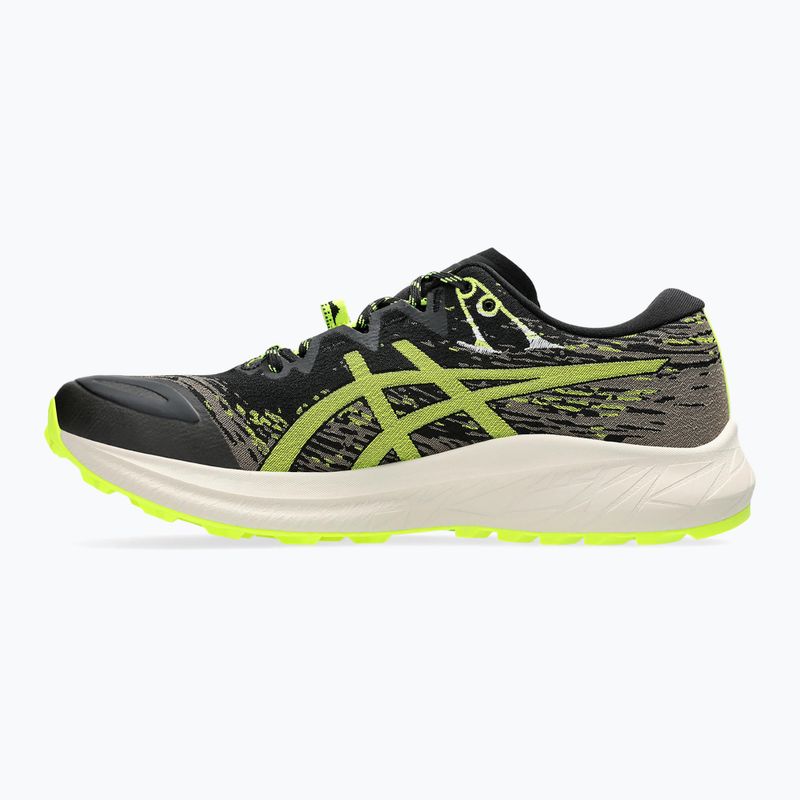 Încălțăminte de alergare pentru bărbați ASICS Fuji Lite 5 black/safety yellow 9