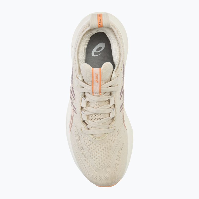 Încălțăminte de alergare pentru femei  ASICS Gel-Nimbus 26 oatmeal/faded orange 5