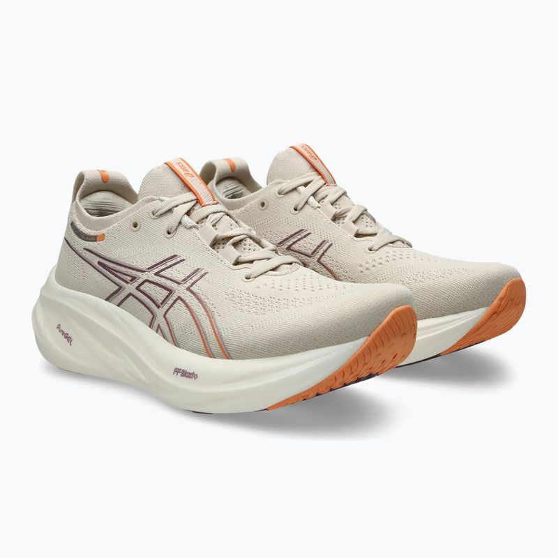 Încălțăminte de alergare pentru femei  ASICS Gel-Nimbus 26 oatmeal/faded orange 10