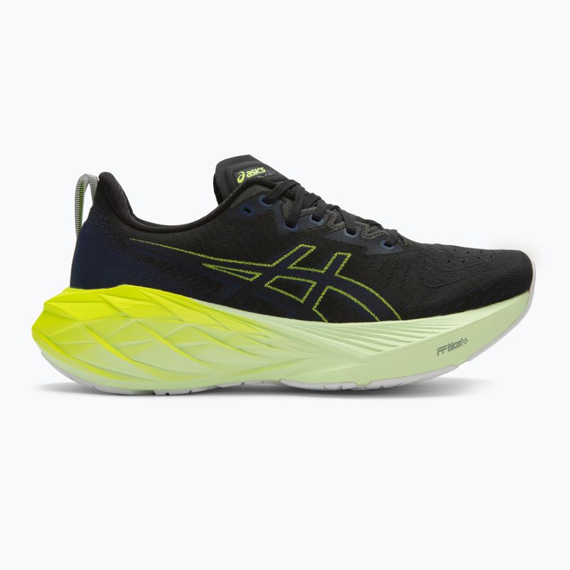 Încălțăminte de alergare pentru bărbați ASICS Novablast 4 black/blue expanse 2