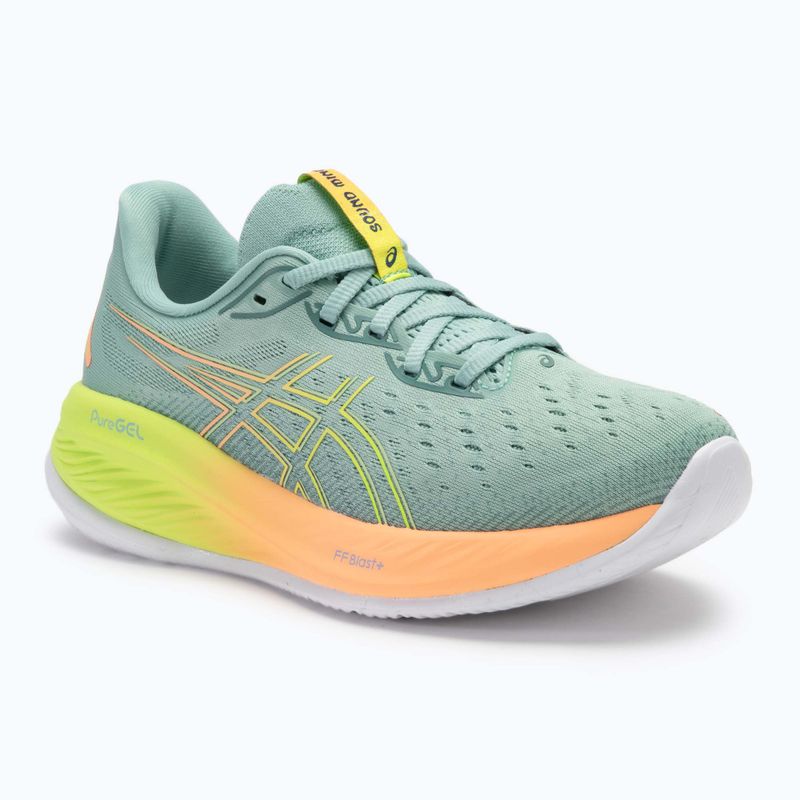 Încălțăminte de alergare pentru femei ASICS Gel-Cumulus 26 Paris light celadon/safety yellow