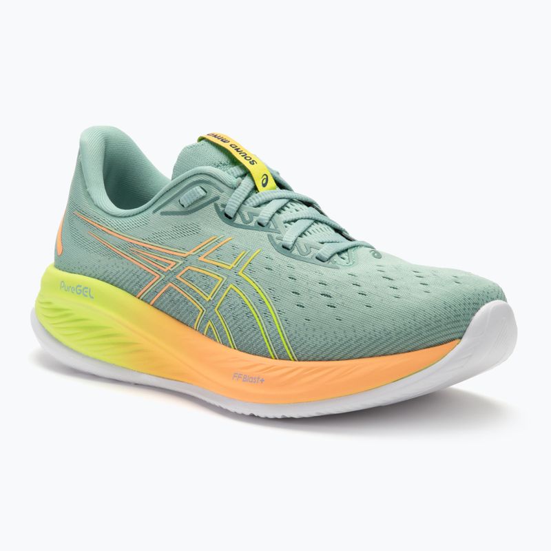 Încălțăminte de alergare pentru bărbați ASICS Gel-Cumulus 26 Paris light celadon/safety yellow