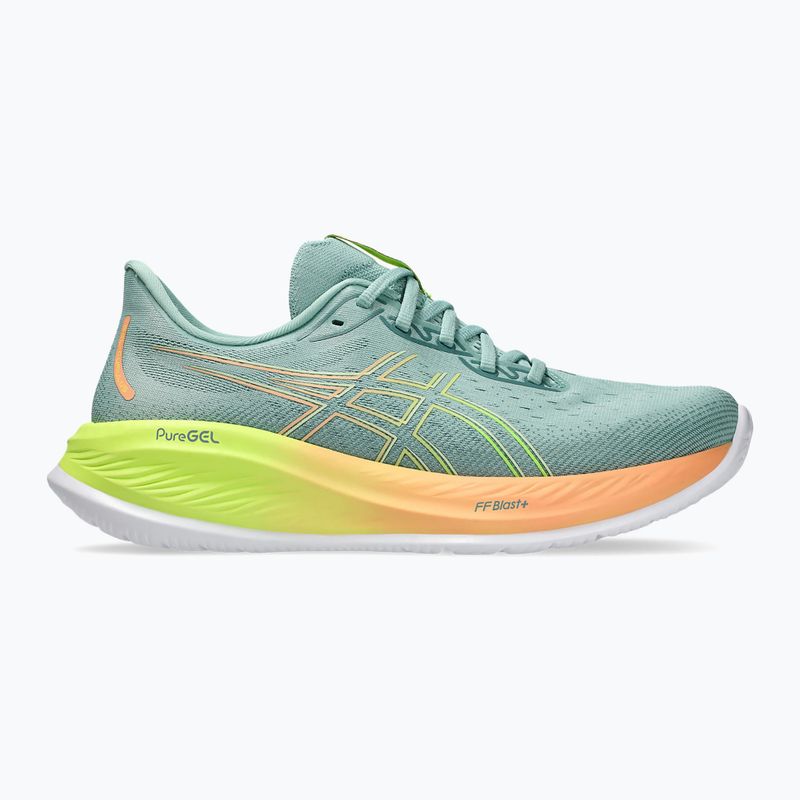 Încălțăminte de alergare pentru bărbați ASICS Gel-Cumulus 26 Paris light celadon/safety yellow 8