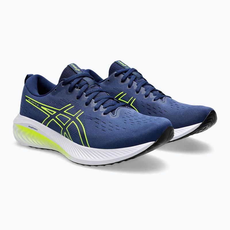 Încălțăminte de alergare pentru bărbați ASICS Gel-Excite 10 blue expanse/safety yellow 10