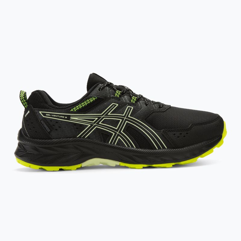 Încălțăminte de alergare pentru bărbați ASICS Gel-Venture 9 Waterproof black/cool matcha 3
