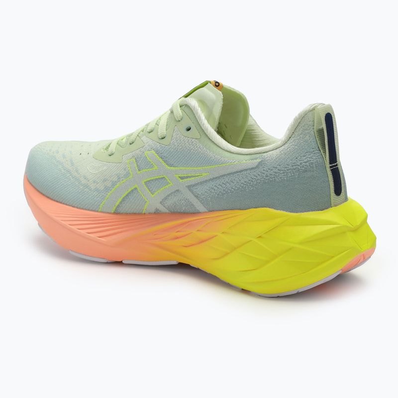 Încălțăminte de alergare pentru femei  ASICS Novablast 4 Paris cool matcha/safety yellow 4