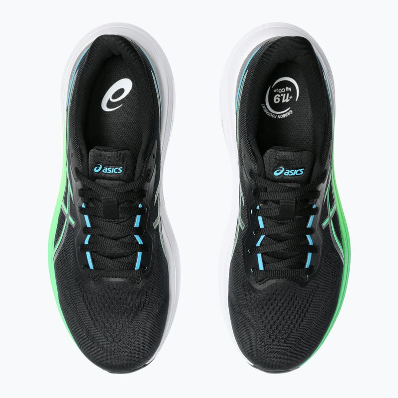Încălțăminte de alergare pentru bărbați ASICS GT-1000 13 black/digital aqua 12