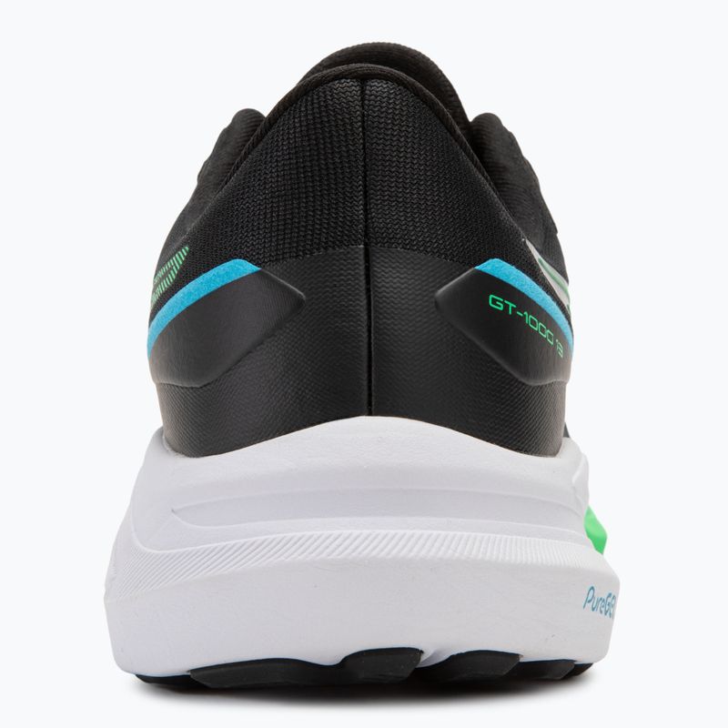 Încălțăminte de alergare pentru bărbați ASICS GT-1000 13 black/digital aqua 6