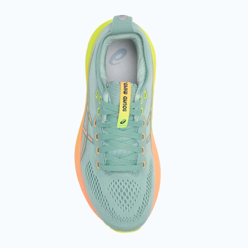 Încălțăminte de alergare pentru femei  ASICS Gel-Kayano 31 Paris light celadon/safety yellow 6