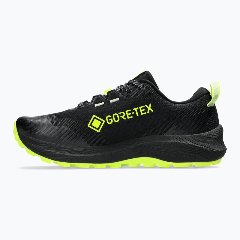 Încălțăminte de alergare pentru bărbați ASICS Gel-Trabuco 12 GTX black/safety yellow 9