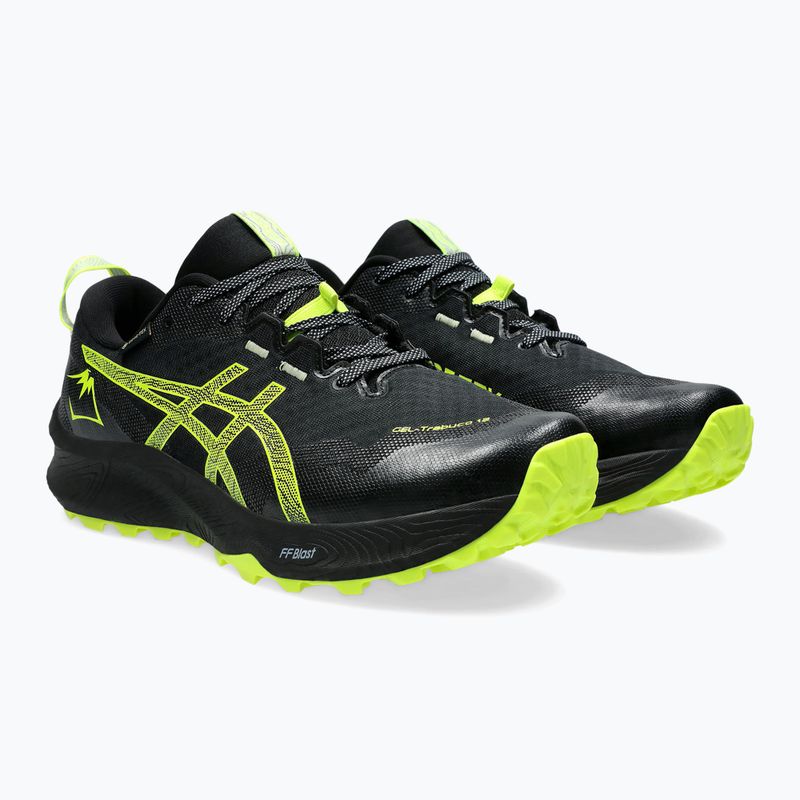 Încălțăminte de alergare pentru bărbați ASICS Gel-Trabuco 12 GTX black/safety yellow 10