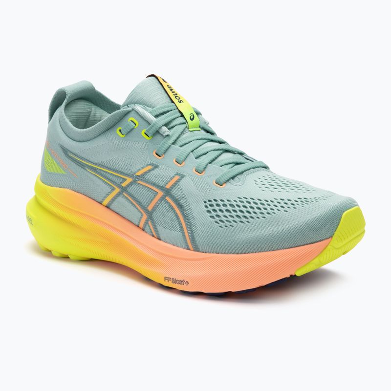 Încălțăminte de alergare pentru bărbați ASICS Gel-Kayano 31 Paris light celadon/safety yellow