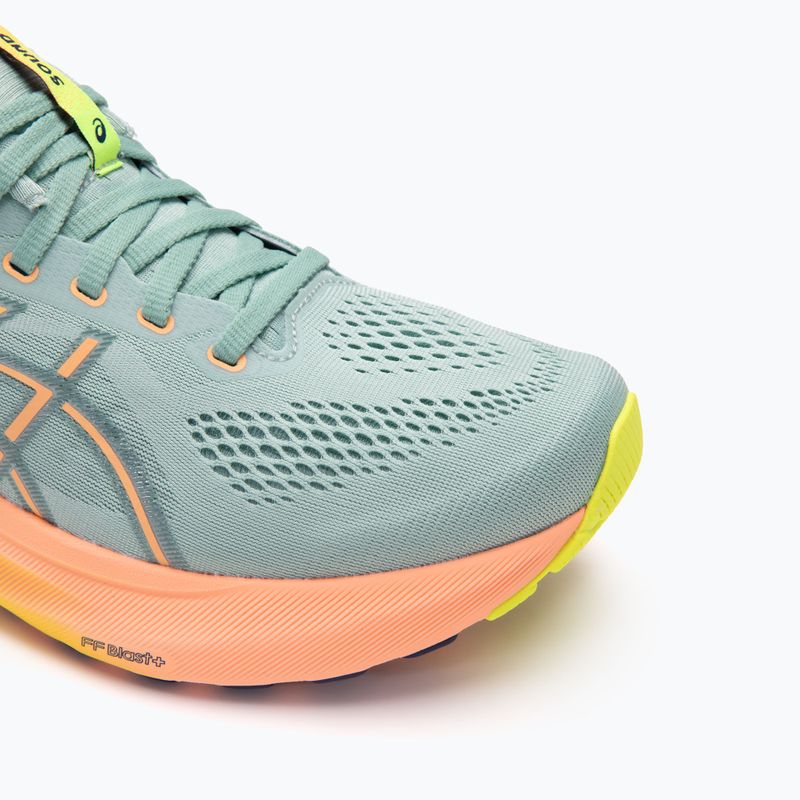 Încălțăminte de alergare pentru bărbați ASICS Gel-Kayano 31 Paris light celadon/safety yellow 8