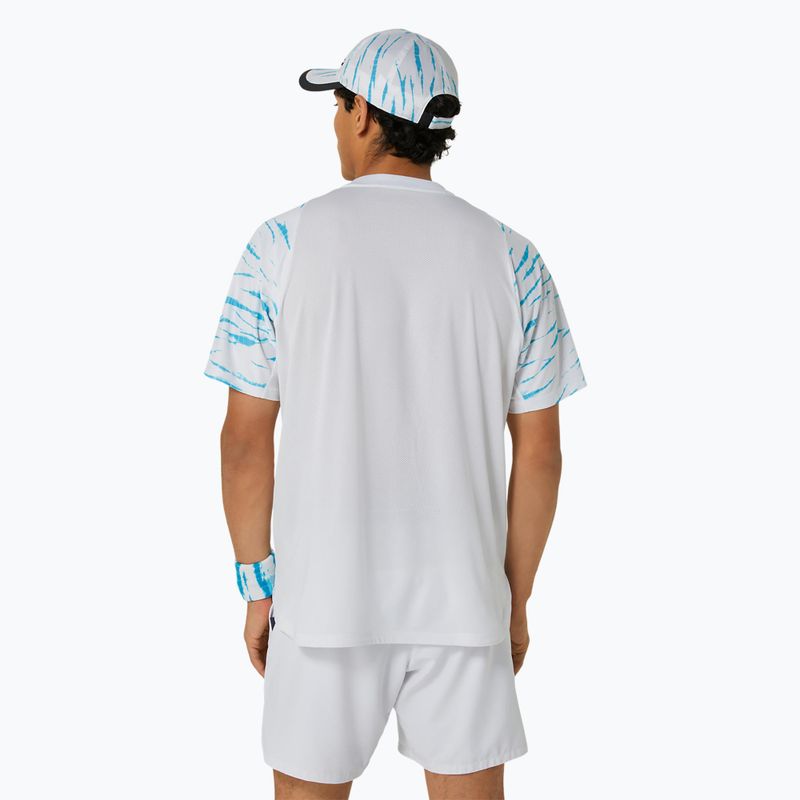 Tricou de tenis pentru bărbați ASICS Game Top brilliant white 3