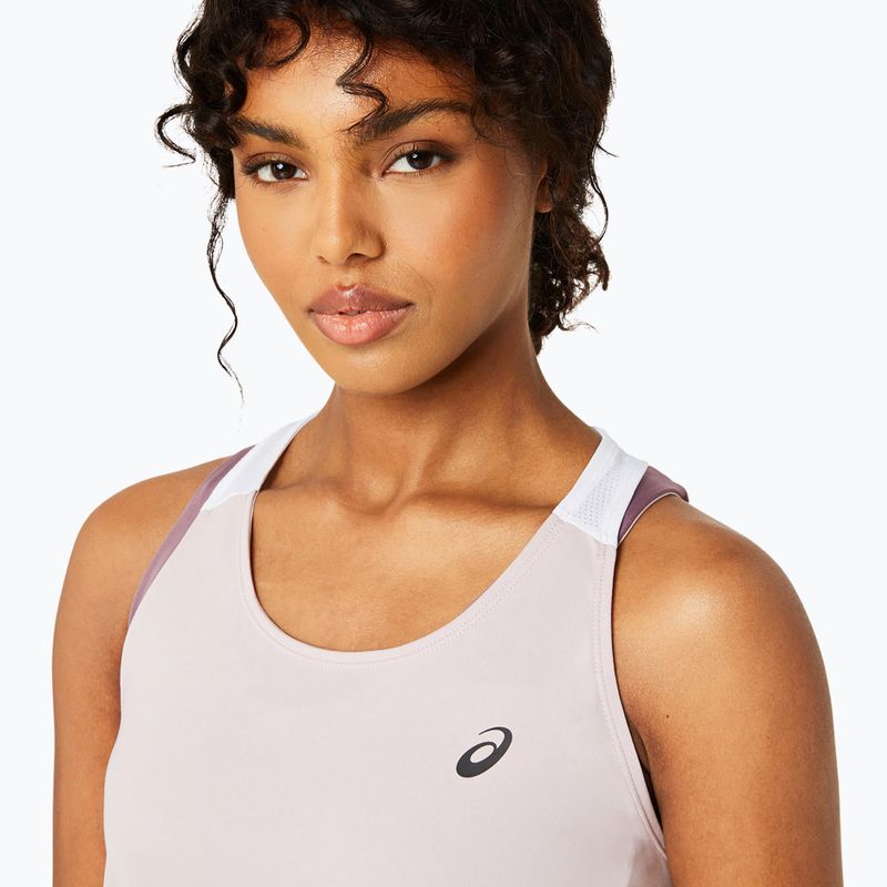 Tank top de tenis pentru femei ASICS Court Tank watershed rose/brilliant white 4