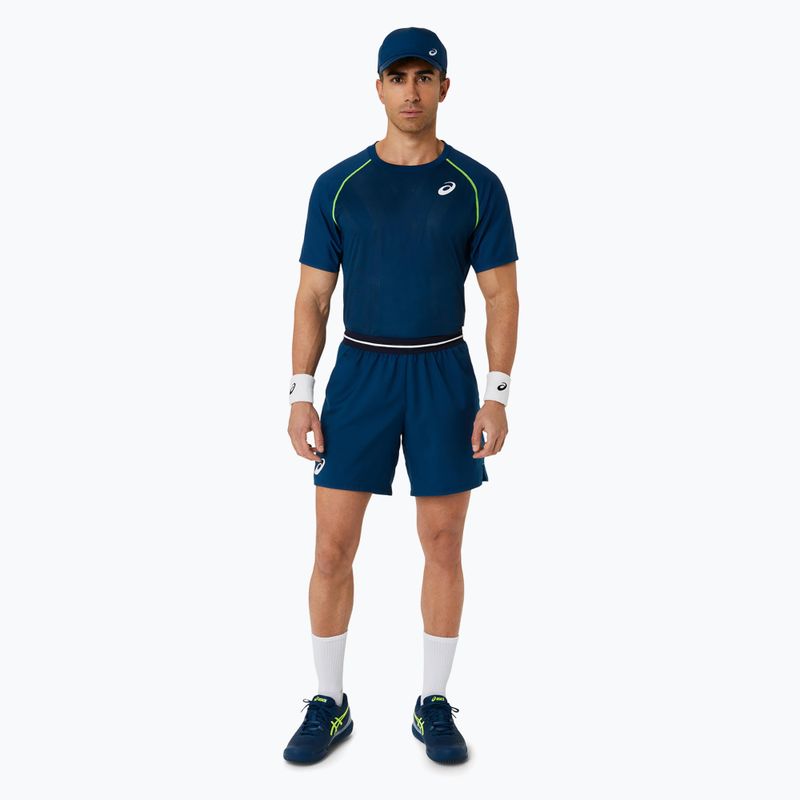 Pantaloni scurți de tenis pentru bărbați ASICS Match 7IN mako blue 2