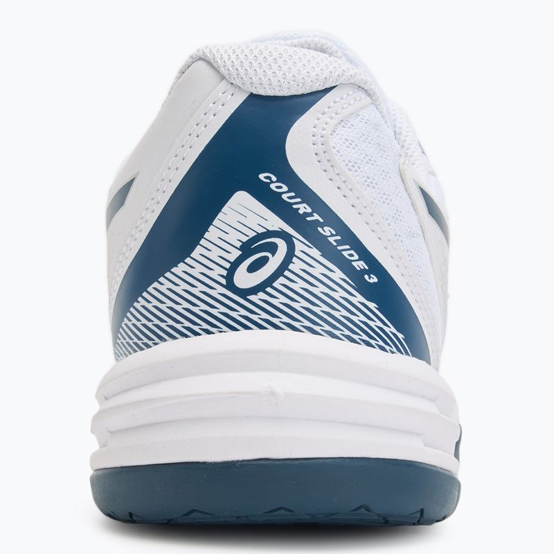 Încălțăminte de tenis pentru bărbați ASICS Court Slide 3 white/mako blue 6