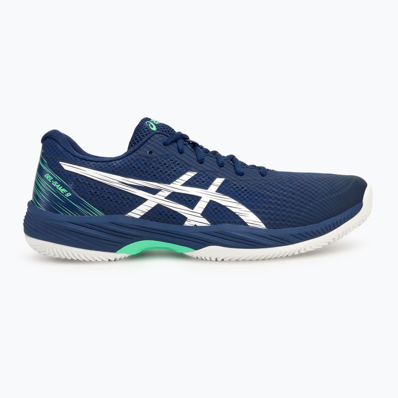 Încălțăminte de tenis pentru bărbați ASICS Gel-Game 9 Clay/OC blue expanse/white 2