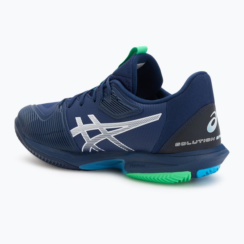 Încălțăminte de tenis pentru bărbați ASICS Solution Speed FF 3 Clay blue expanse/white 3