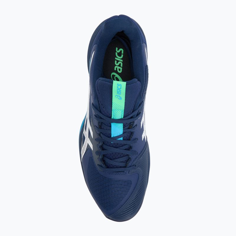 Încălțăminte de tenis pentru bărbați ASICS Solution Speed FF 3 Clay blue expanse/white 5