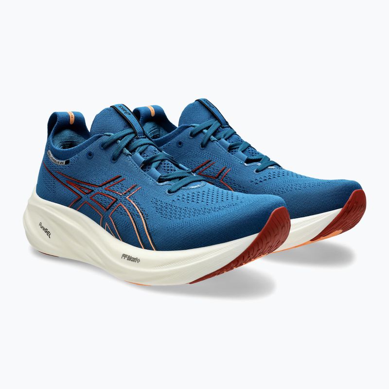 Încălțăminte de alergare pentru bărbați ASICS Gel-Nimbus 26 rich navy/faded orange 10