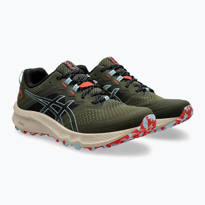 Încălțăminte de alergare pentru bărbați ASICS Trabuco Terra 2 smog green/smoke blue 10