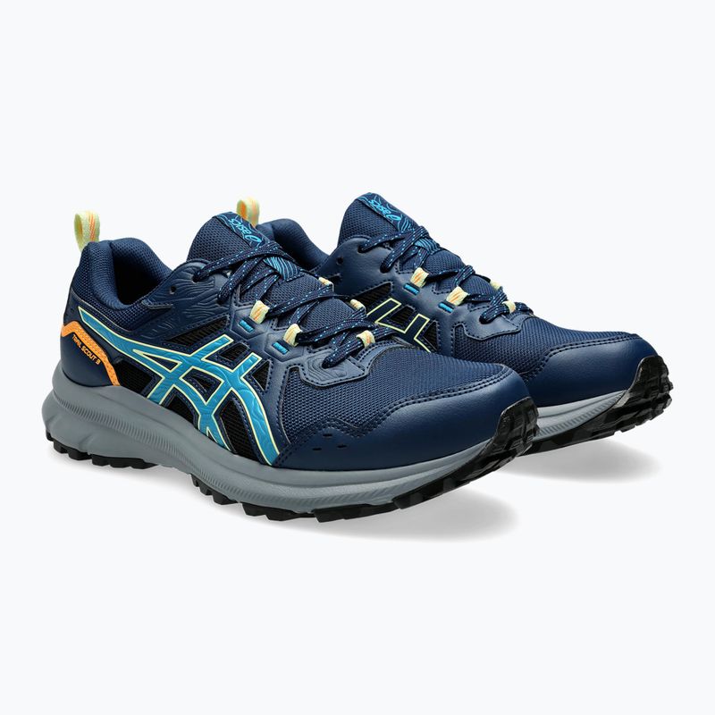 Încălțăminte de alergare pentru bărbați ASICS Trail Scout 3 night sky/teal blue 10